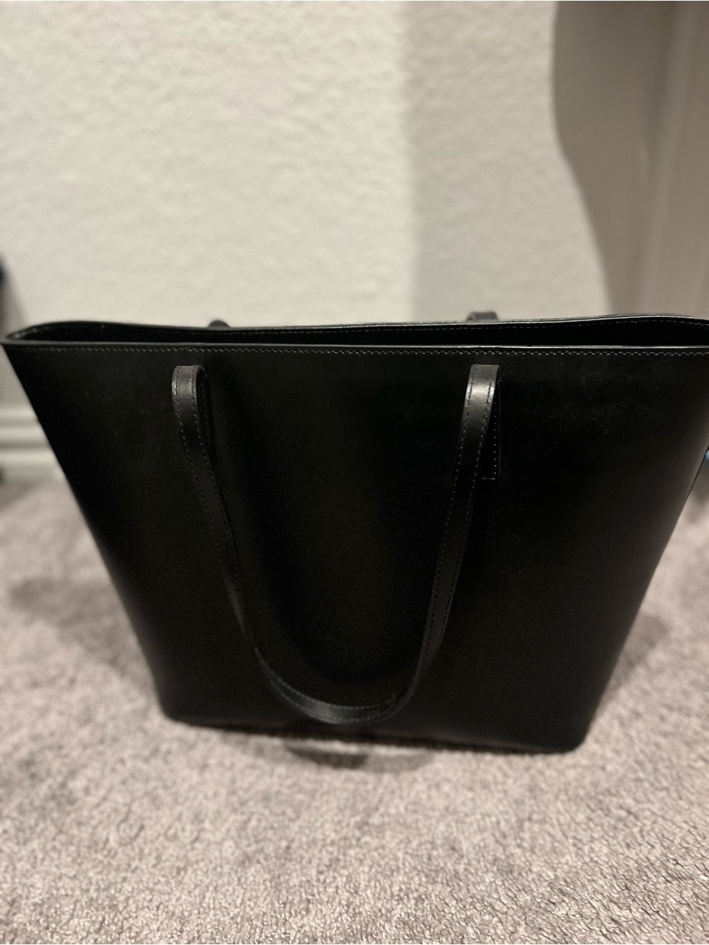 kate spade Black Leather Tote - Picture 3 of 12